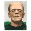 Image 1 : Ringo, "Frankenstein" One-of-a-Kind Hand-Pulled Silkscreen and Mixed Media Painting on Canvas, Hand 