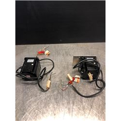 (2) YASKAWA SGMPH-02A1A-YR31 AC SERVO MOTORS
