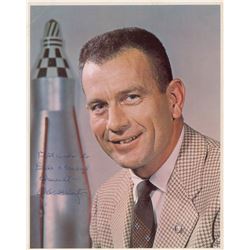 Deke Slayton Signed Photograph