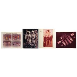 Apollo Project Group of (4) Transparencies