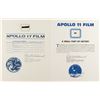 Image 1 : Apollo 11 and 17 Flown Film Fragments