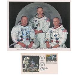 Apollo 11 Signed Photograph and FDC