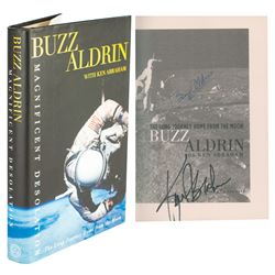 Buzz Aldrin Signed Book