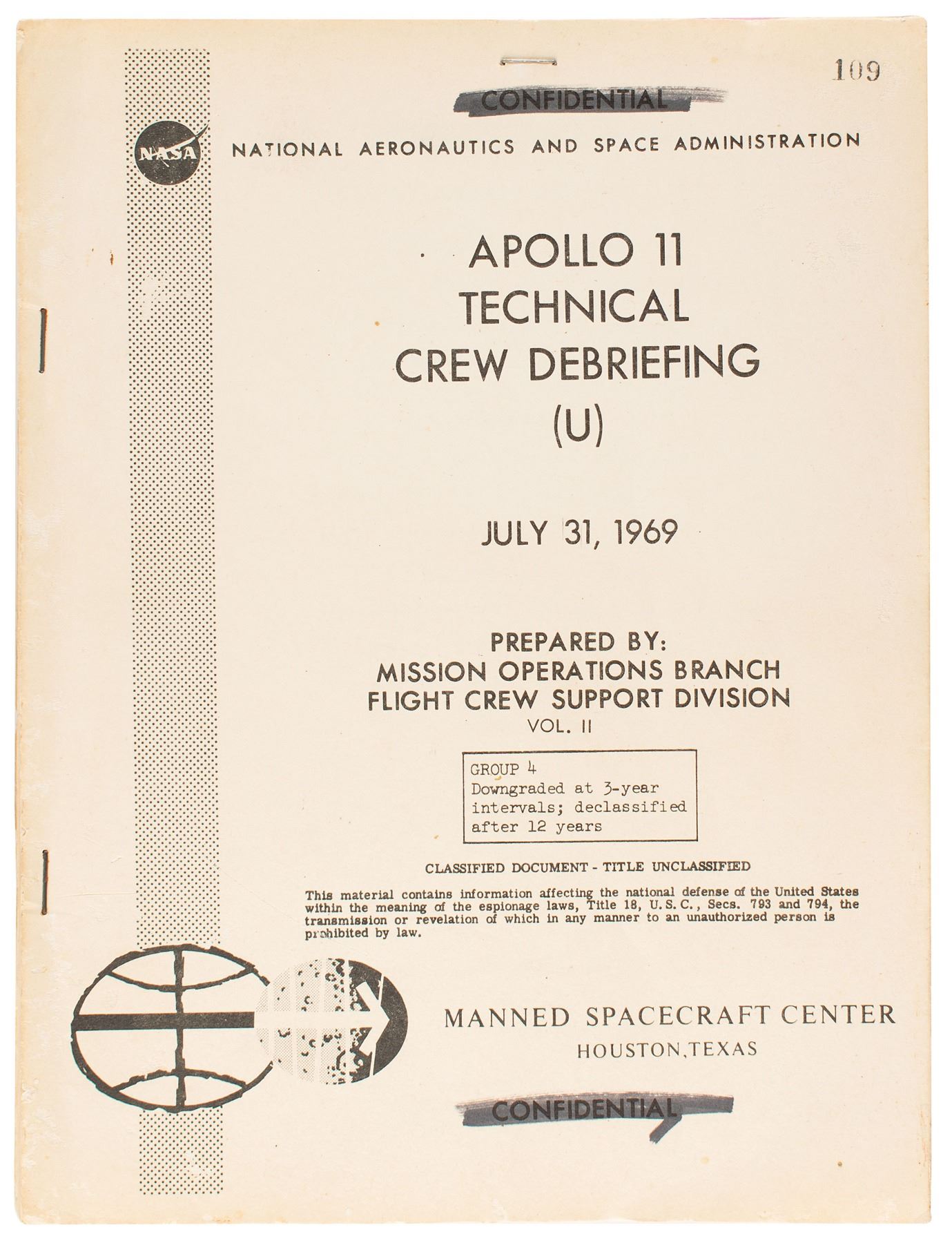 Apollo 11 Technical Crew Debriefing