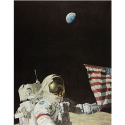 Alan Bean Signed Print