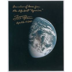 Fred Haise Signed Photograph