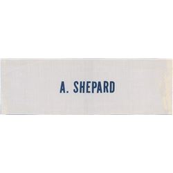 Alan Shepard 'Type II Flight Spare' Name Patch