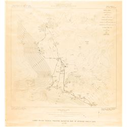 Apollo 15 Lunar Rover Navigation Map