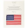 Image 1 : John Young's Apollo 16 Lunar Flown American Flag [Attested to by Susy Young]