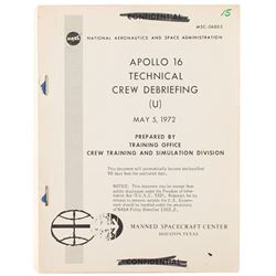 Apollo 16 Technical Crew Debriefing