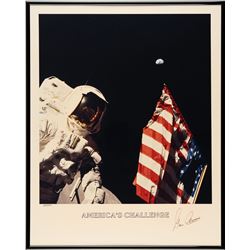 Gene Cernan Signed Photograph