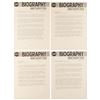 Image 1 : NASA Group of (4) Biography Booklets