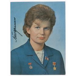 Valentina Tereshkova Signed Photograph