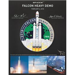 SpaceX Flown Thread Falcon Heavy Demo Patch