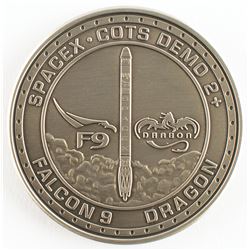 SpaceX Dragon COTS-2 Employee Medallion