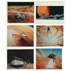 NASA Group of (11) Space Travel Transparencies