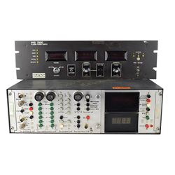 Bafco Frequency Response Analyzer from Rockwell Downey and Plasma Power Supply Panel