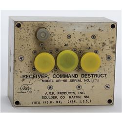 Launch Vehicle Command Destruct Receiver