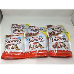 Kinder Bueno Mini Milk Chocolate Wafers (145g) Lot of 6
