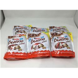 Kinder Bueno Mini Milk Chocolate Wafers (145g) Lot of 6