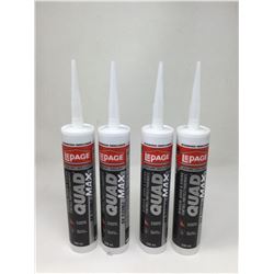 LepageQuad Max Window,Door, Siding Sealant (280mL) Lot of 4