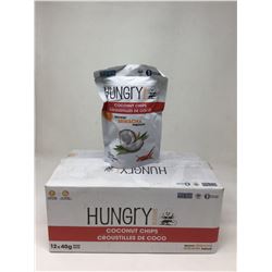 Case of Hungry Buddha Coconut Chips (12 x 40g)