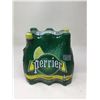 Image 1 : Perrier Lemon Carbonated Natural Spring Water (6 x 500mL)