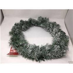 Home Accents Holiday 26" Flocked Wreath