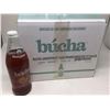 Image 1 : Case of Bucha Grapefruit Sage Kombucha Tea (12 x 473mL)
