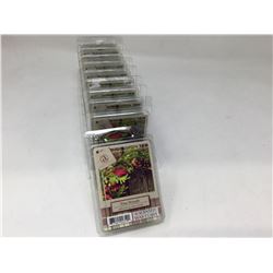 Ambiscents6 Pine Wreath Scented Wax Cubes Lot of 10
