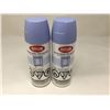 Image 1 : Krylon Chalky Finish Morning SkyAerosol Spray (2 x 340g)