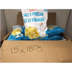 Case of Circle K Salt and Vinegar Chips (15 x 180g)