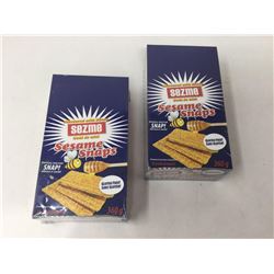 Sezme Sesame Honey Snaps (360g) Lot of 2