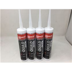 Lepage Quad Max Window, Door, Siding Sealant (280mL) Lot of 4