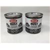 Image 1 : Krylon Rust Protector Gloss Black Enamel (2 x 235mL)