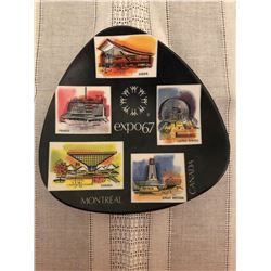 EXPO 67 Plastic Plate