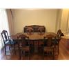 Image 14 : Antique Table with 6 Chairs