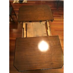 Antique Table with 6 Chairs
