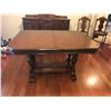 Image 4 : Antique Table with 6 Chairs