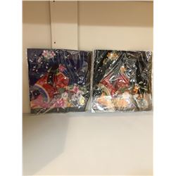 2 Asian inspired handkerchiefs