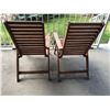 Image 2 : IKEA wooden Patio Set