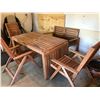 Image 6 : IKEA wooden Patio Set