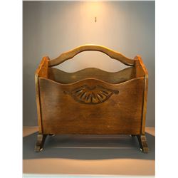 Wooden Magazine Holder