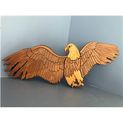 Wood Carved Eagle