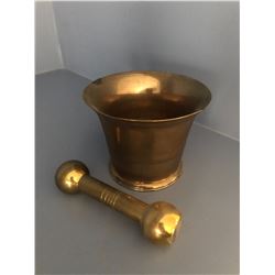 Mortar & Pestle Brass