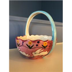 Ceramic Easter Basket