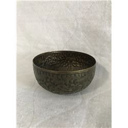 Small Embossed Copper Bowl