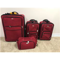 Red Suitcase set