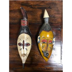 2 African Tribal Masks