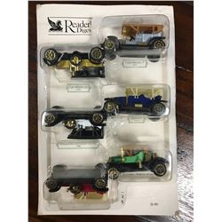 Set of Miniature Vintage Cars